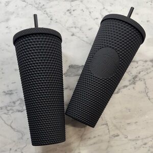 Starbucks Matte Black Studded Tumbler 🖤